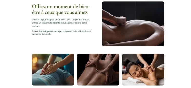 Sitio premium de bienestar